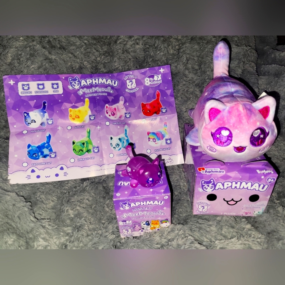 Aphmau Meemeows-Galaxy Cat (Plush and Figure)